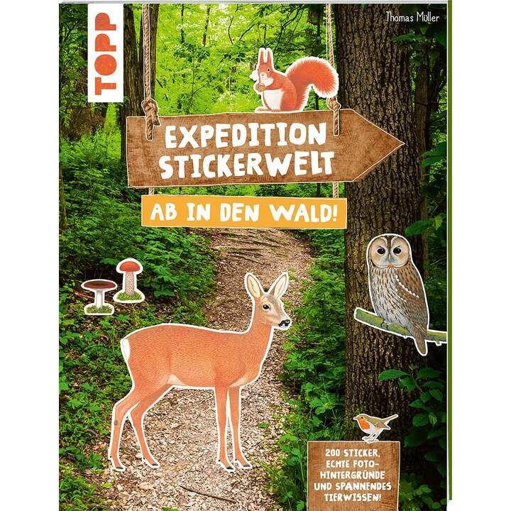 Expedition Stickerwelt - Ab in den Wald!