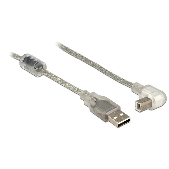 DELOCK USB-Kabel (USB 2.0 Typ-A, USB 2.0 Typ-B, 0.5 m)