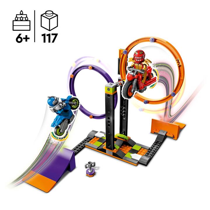 LEGO City Sfida acrobatica: anelli rotanti (60360)