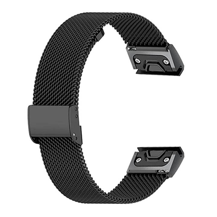 EG Bracelet (Garmin fenix 7S Pro Sapphire Solar fenix 7S Pro Solar, Noir)