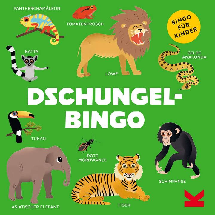 LAURENCE KING VERLAG Dschungel-Bingo (DE)