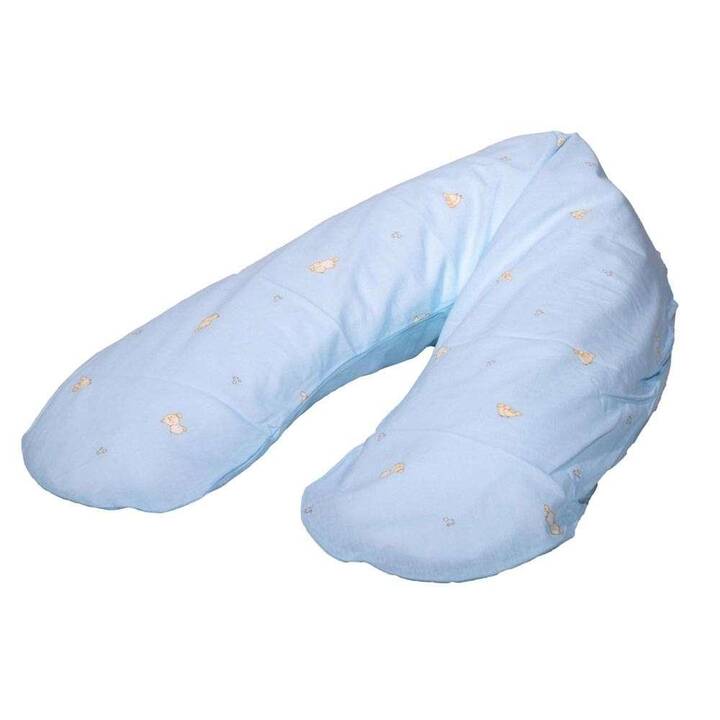 KULI-MULI Federa per cuscini allattamento (190 cm, Blu)