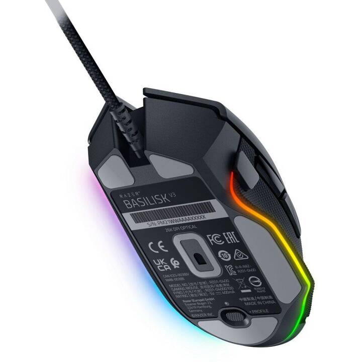 RAZER Basilisk V3 Maus (Kabel, Gaming)