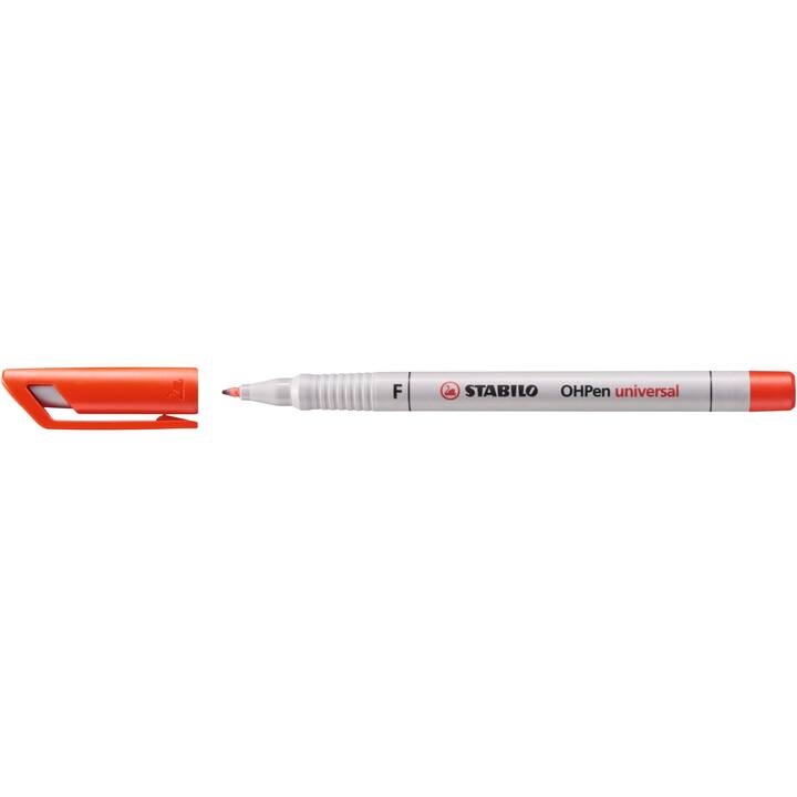 STABILO Textmarker OHPen (Rot, 1 Stück)