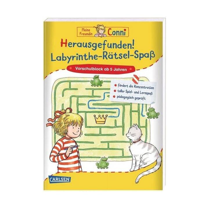 Conni Gelbe Reihe: Herausgefunden! Labyrinthe-Rätsel-Spass