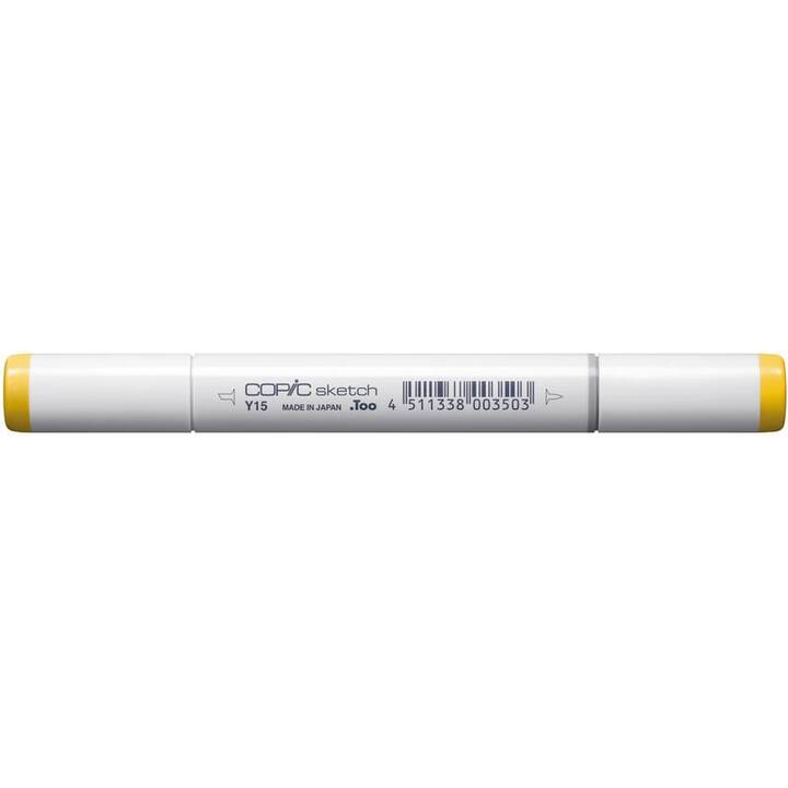 COPIC Marcatori di grafico Sketch Y15 Cadmium Yellow (Giallo, 1 pezzo)