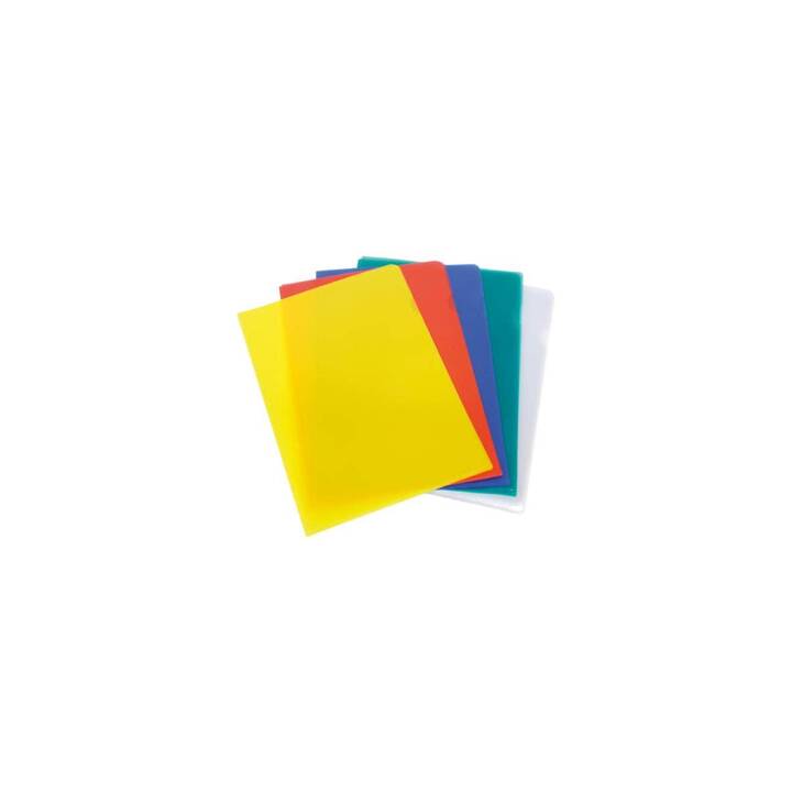 OFFICE FOCUS Cartellina trasparente (Multicolore, A4, 100 pezzo)