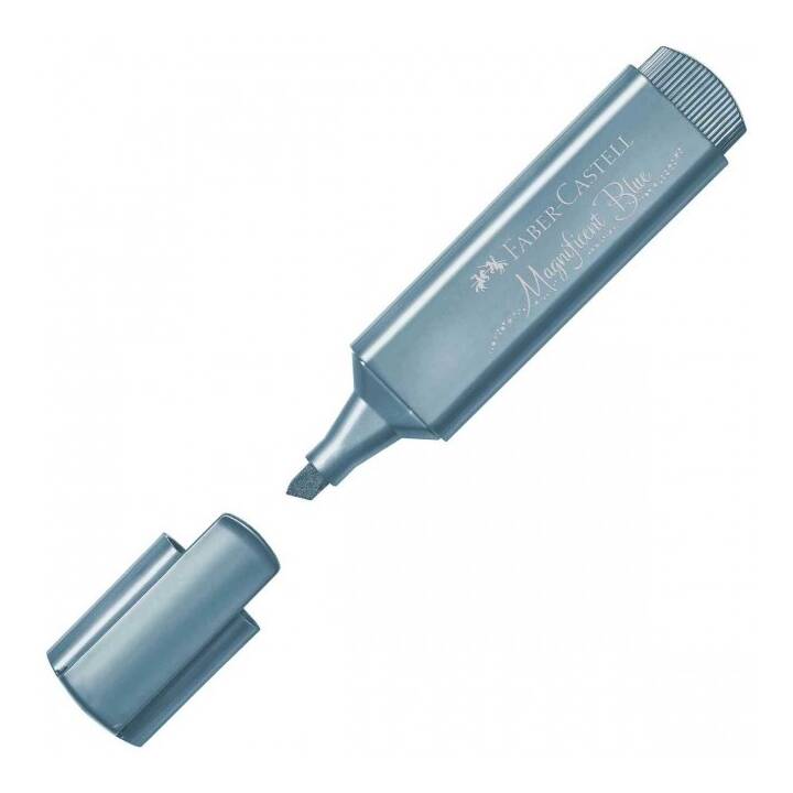 FABER-CASTELL Textmarker (Blau, 1 Stück)