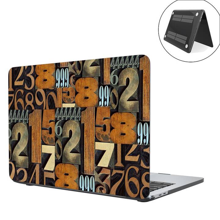 EG Coque rigide (MacBook Pro 13" M1 2020, Brun)