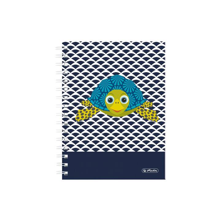 HERLITZ Notizbuch Cute Turtle (A5, Kariert)