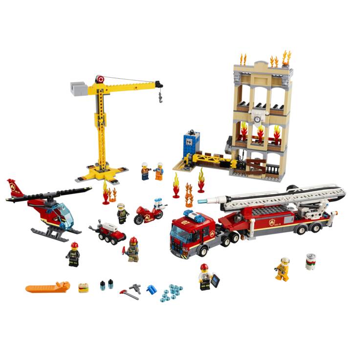 LEGO City Les pompiers du centre-ville (60216)