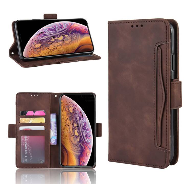 EG Mornrise Wallet Casenetui für Xiaomi Mi 10 lite 6.57 "(2020) - braun