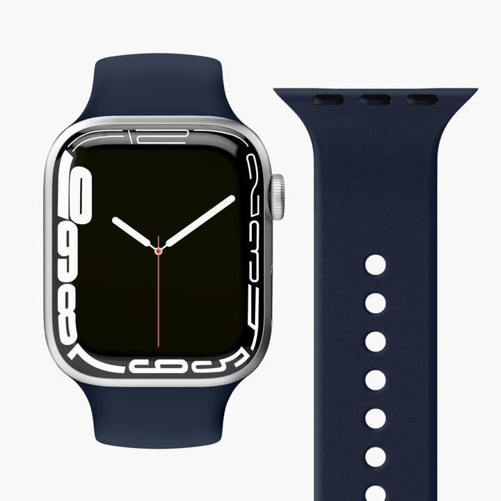 VONMÄHLEN Classic Armband (Apple Watch 40 mm / 41 mm / 38 mm, Blau)