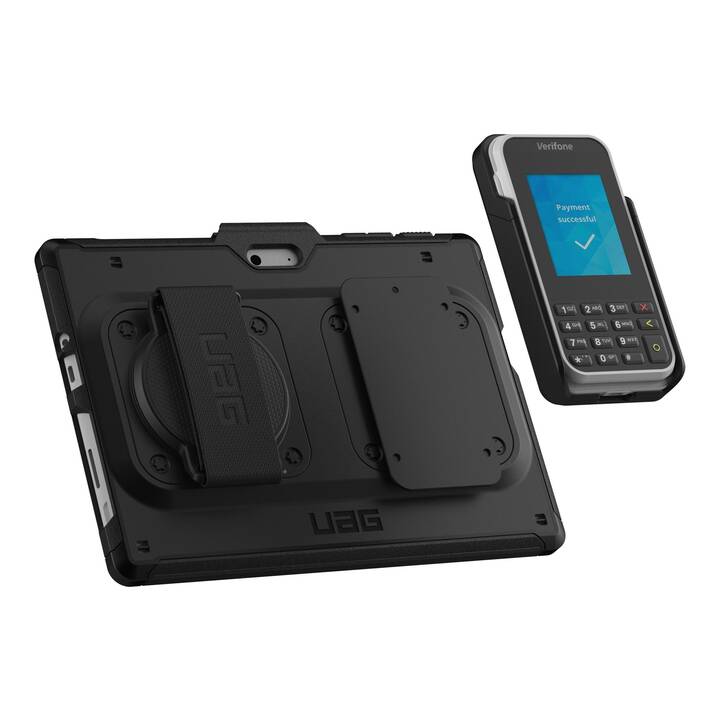 URBAN ARMOR GEAR MPOS Schutzhülle (10", Surface Go 4, Surface Go 2, Surface Go, Surface Go 3, Schwarz)