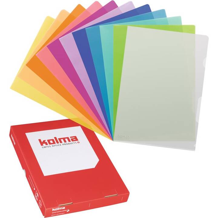 KOLMA RACER Dossiers chemises Visa (Rouge, A4, 10 pièce)