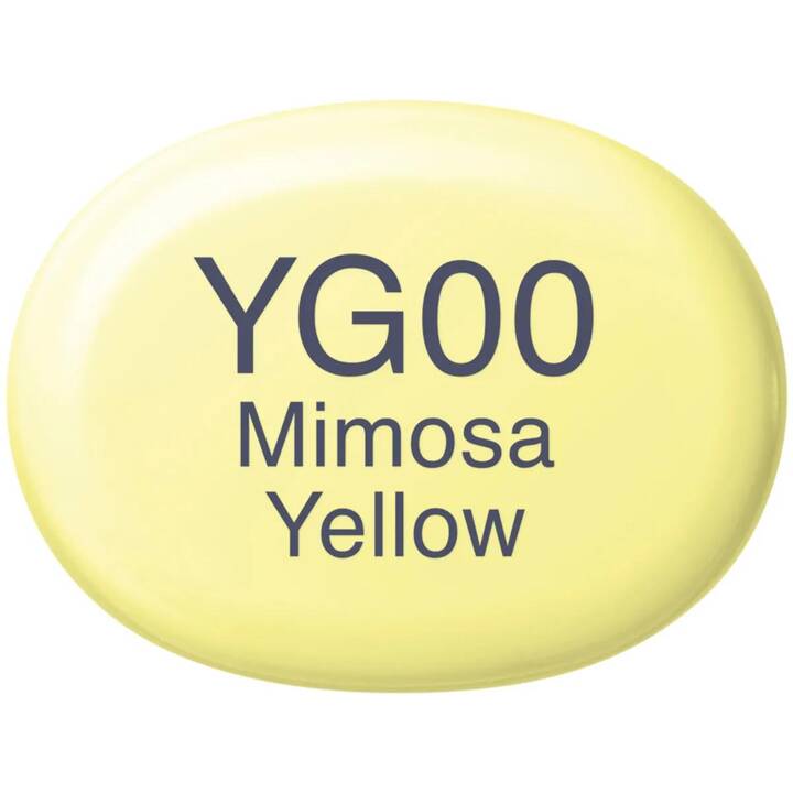 COPIC Marqueur de graphique Sketch YG00 Mimosa Yellow (Jaune, 1 pièce)