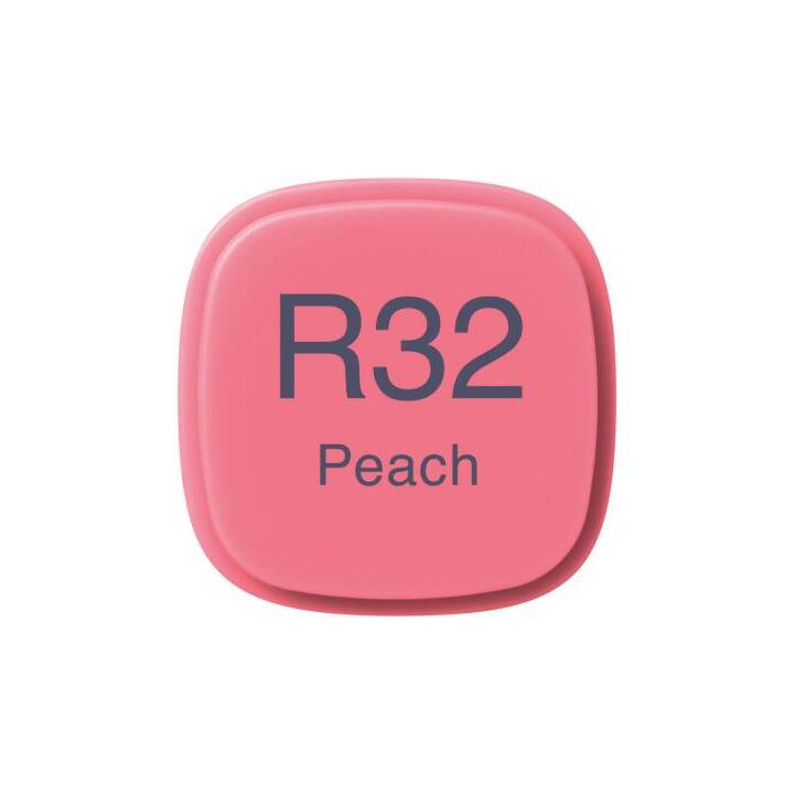 COPIC Marcatori di grafico Classic R32 Peach (Arancione, 1 pezzo)