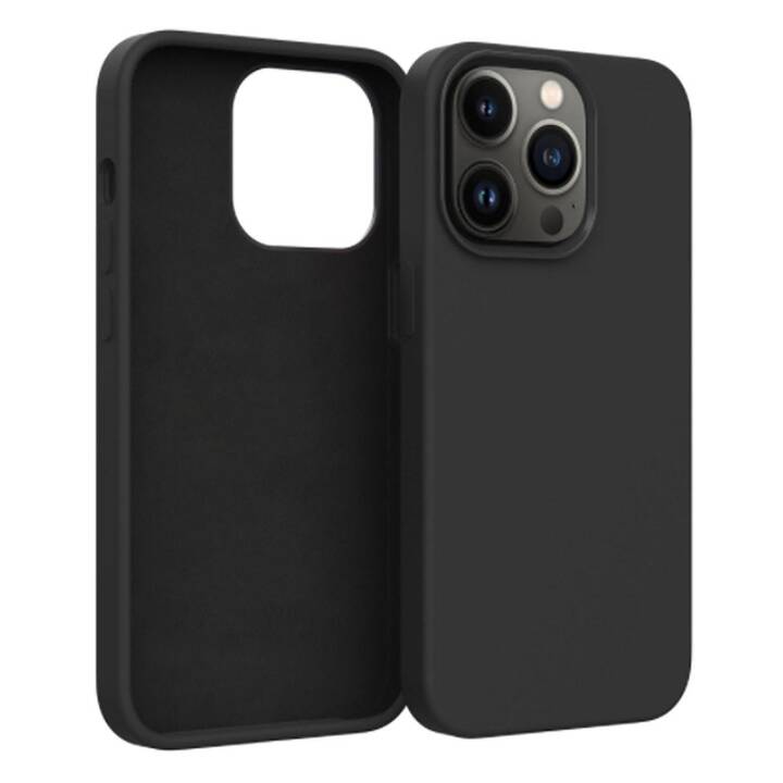 4SMARTS Backcover Liquid Silicone Cupertino (iPhone 14 Pro, Black)