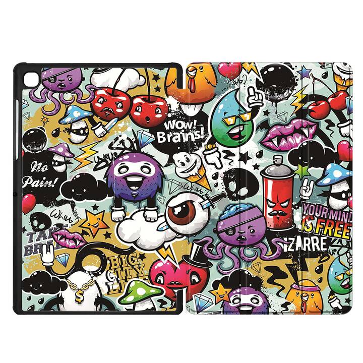 EG cover per Samsung Galaxy Tab A7 Lite 8.7" (2021) - multicolore - graffiti