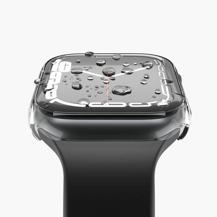 VONMÄHLEN Thin Film protecteur (Apple Watch 41 mm, Transparent, Noir)