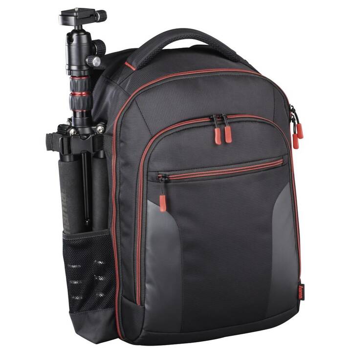 HAMA Miami Kamera Rucksack (Schwarz, Rot)