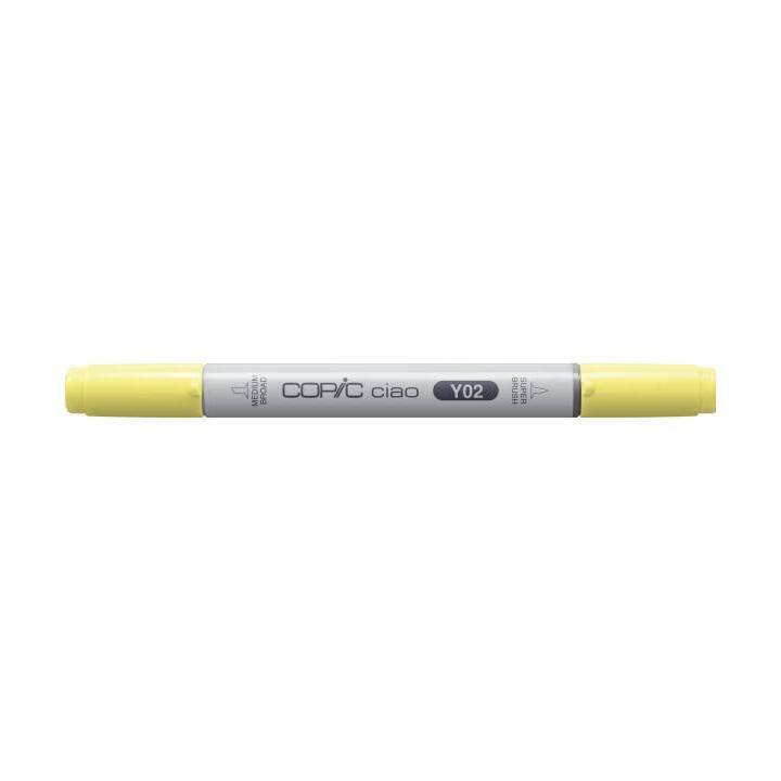 COPIC Grafikmarker Ciao Y02 Canary Yellow (Gelb, 1 Stück)