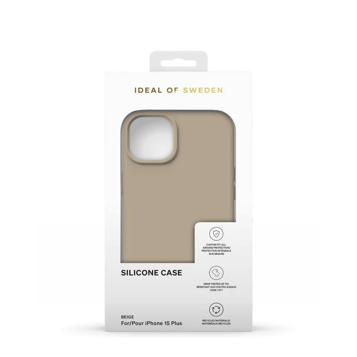 IDEAL OF SWEDEN Backcover (iPhone 15 Plus, Beige)