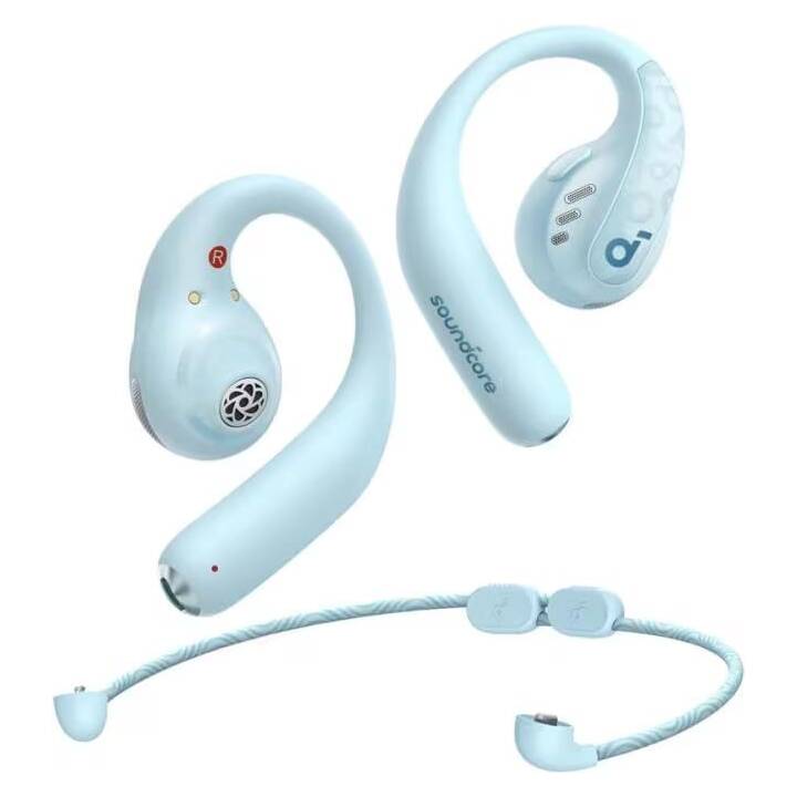 SOUNDCORE AeroFit Pro (Bluetooth 5.3, Blu chiaro)