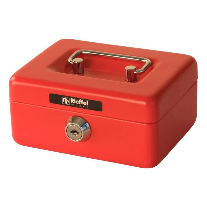 RIEFFEL Cassette portavalori Kika (Rosso, Multicolore)