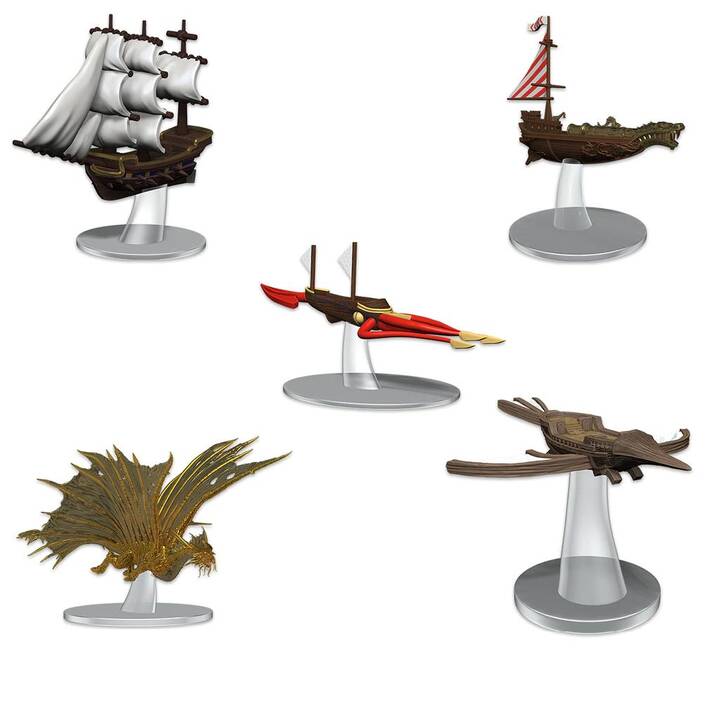 WIZ Set di miniature Spelljammer - Welcome to Wildspace (D&D Icons of the Realms, 5 Parti)