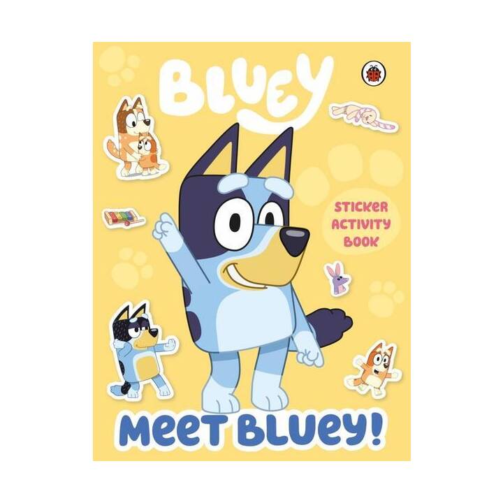 PENGUIN BOOKS Stickerbuch Meet Bluey! (Mehrfarbig)