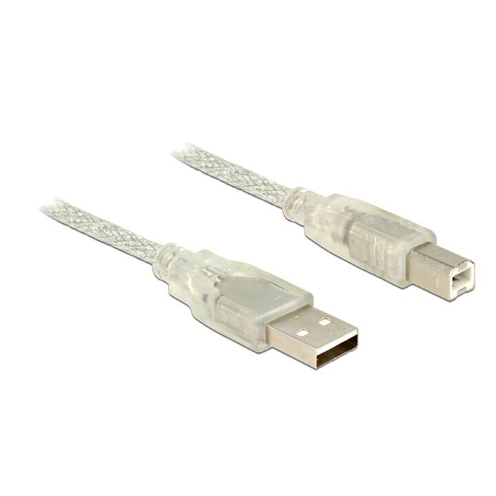 DELOCK USB-Kabel (USB 2.0 Typ-A, USB 2.0 Typ-B, 5 m)