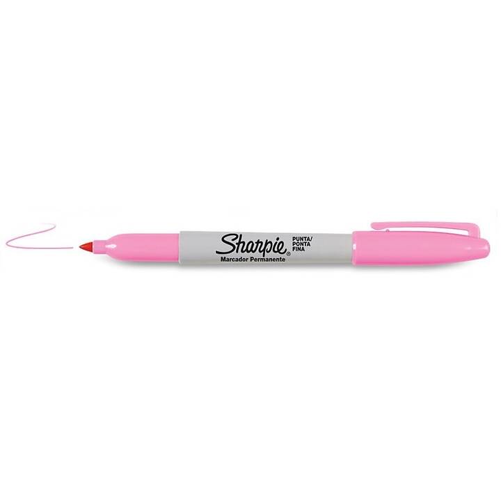 SHARPIE Permanent Marker Fine Point (Pink, 1 Stück)