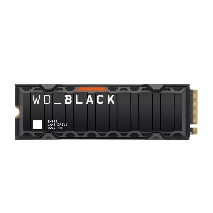 WD_BLACK Digital SN850 (PCI Express, 1000 GB, Schwarz)