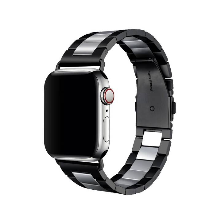 EG Armband (Apple Watch 42 mm / 44 mm, Schwarz)