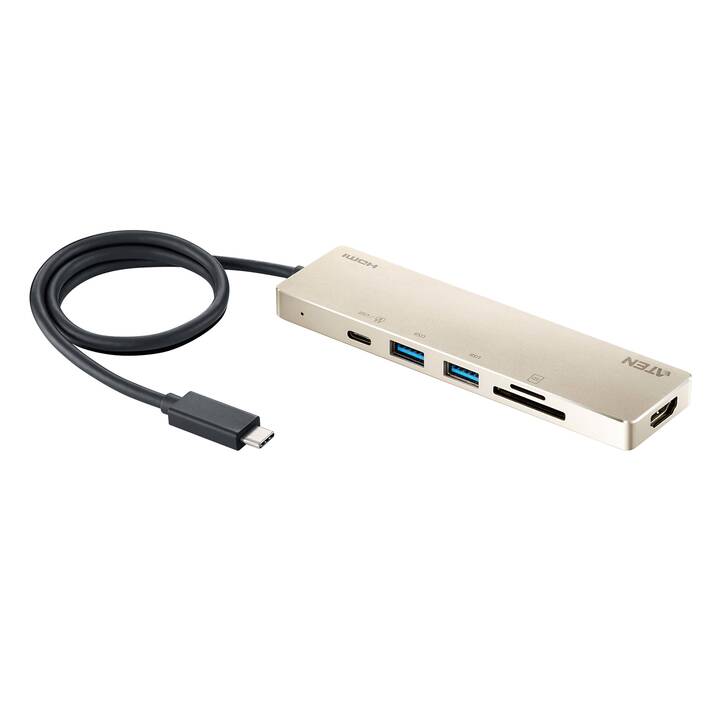 ATEN TECHNOLOGY Stations d'accueil UH3239 (HDMI, 2 x USB 3.1 Typ-A, USB 3.0 de type C)