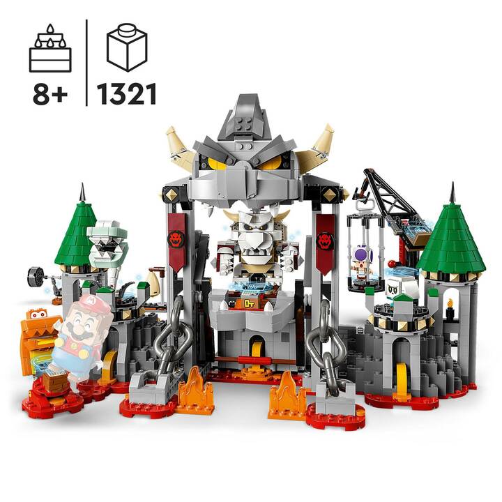 LEGO Super Mario Ensemble d’extension Bataille au château de Bowser Skelet (71423)