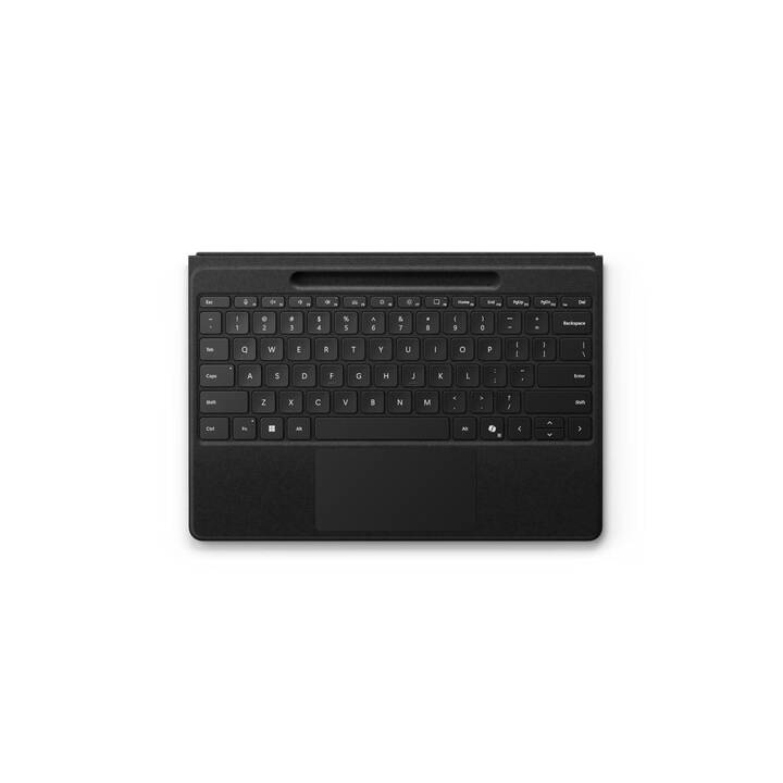 MICROSOFT Surface Pro Flex Keyboard (CH-Layout) Type Cover (13", Surface Pro 11, Surface Pro 9, Surface Pro 10, Surface Pro X, Surface Pro 8, Noir)