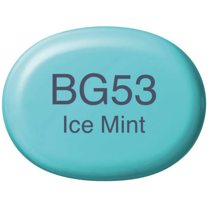 COPIC Marcatori di grafico Sketch BG53 Ice Mint (Blu, 1 pezzo)