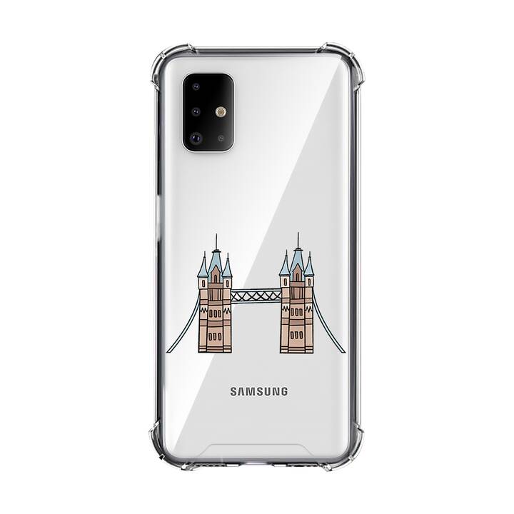 EG Backcover (Galaxy A51, Transparent)