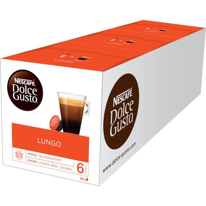 NESCAFÉ DOLCE GUSTO Kaffeekapseln Lungo (16 Stück)