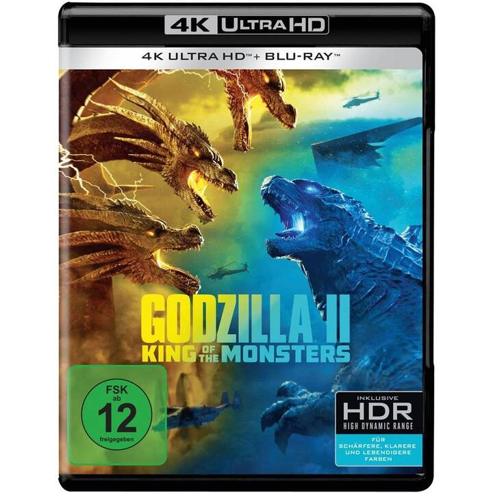 Godzilla 2 - King of the Monsters  4k Blu-ray (IT, DE, EN)
