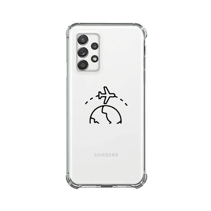 EG Backcover (Galaxy A52, Schwarz)