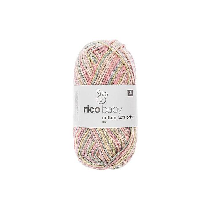 RICO DESIGN Wolle (50 g, Blau, Pink, Rosa, Petrol)