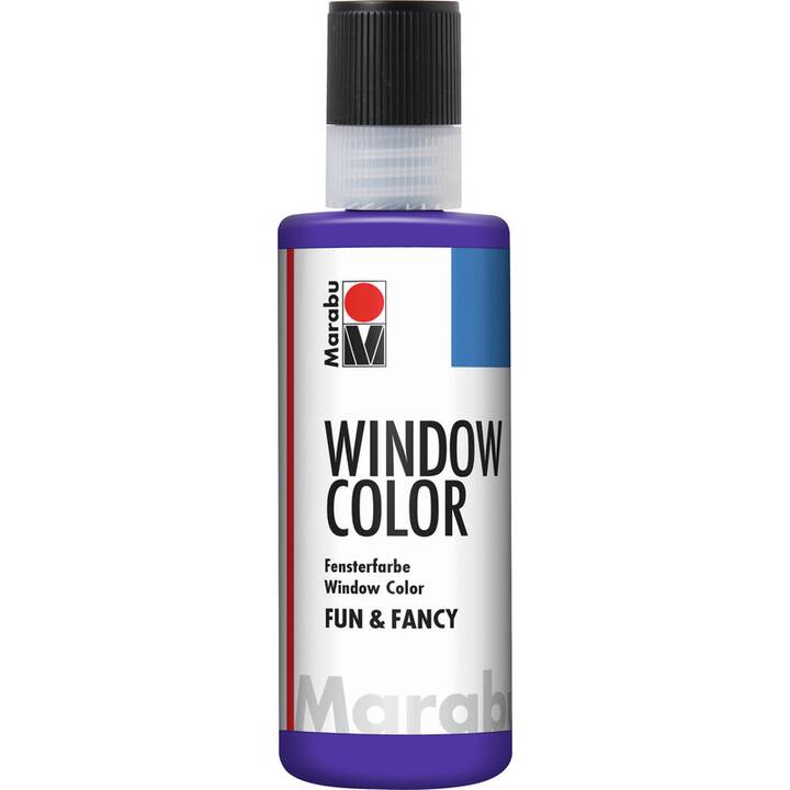 MARABU Colore di finestra Fun & fancy (80 ml, Viola)
