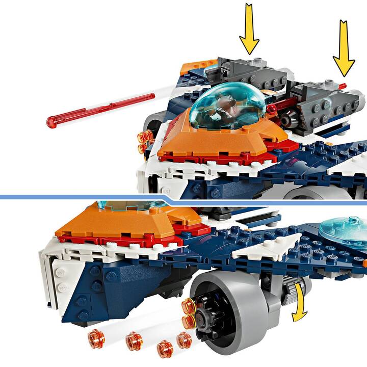 LEGO Marvel Super Heroes Rockets Raumschiff vs. Ronan (76278)