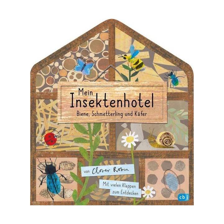 Mein Insektenhotel - Biene, Schmetterling und Käfer. Mit vielen Klappen zum Entdecken für Kinder ab 3 Jahren