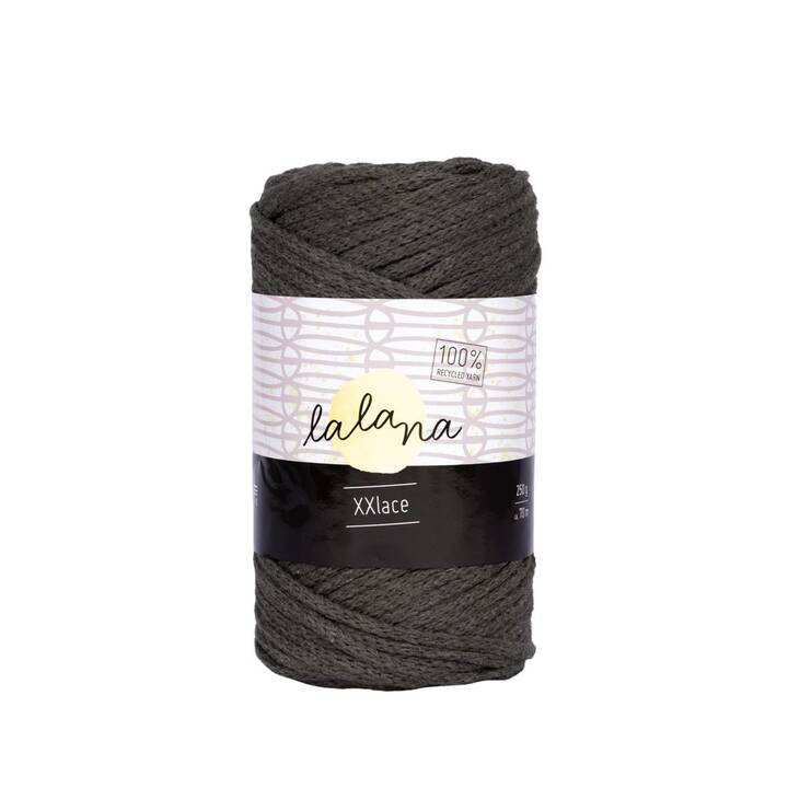 LALANA Wolle (200 g, Khaki, Grau)