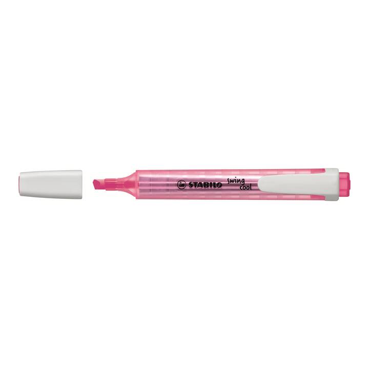 STABILO Textmarker Swing Cool (Pink, 1 Stück)