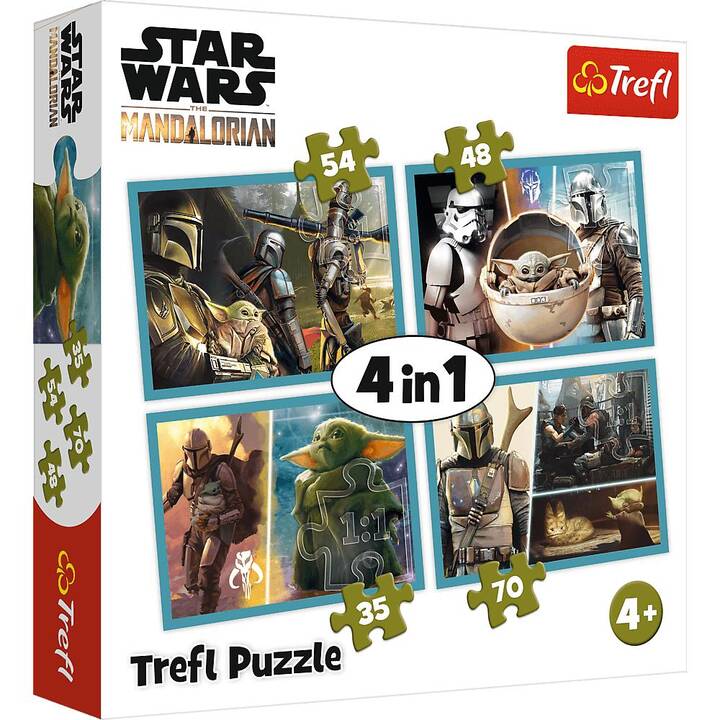 TREFL Star Wars Film e fumetto Puzzle (4 x 70 x, 54 x, 48 x, 35 x)